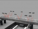 3D Laser system for large diameter pipes measurement